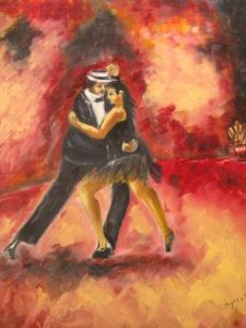 Voir le détail de cette oeuvre: tango argentin